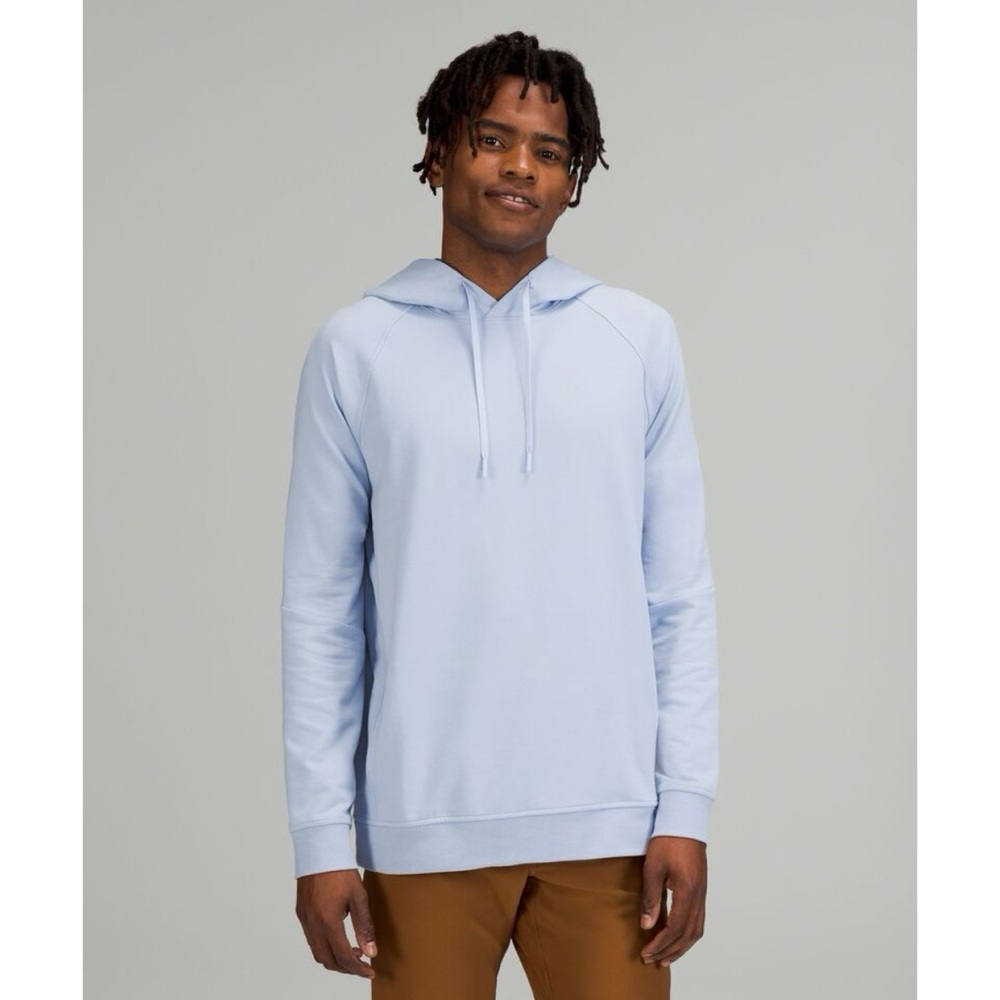 Lululemon City Sweat Light Blue Hoodie Sweatshirt Pullover Lightweight‎ medium